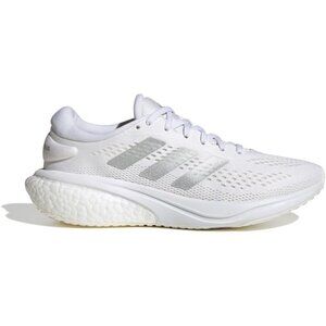 adidas Womens Supernova 2 Running Shoes White/Silver Metallic/Cloud White